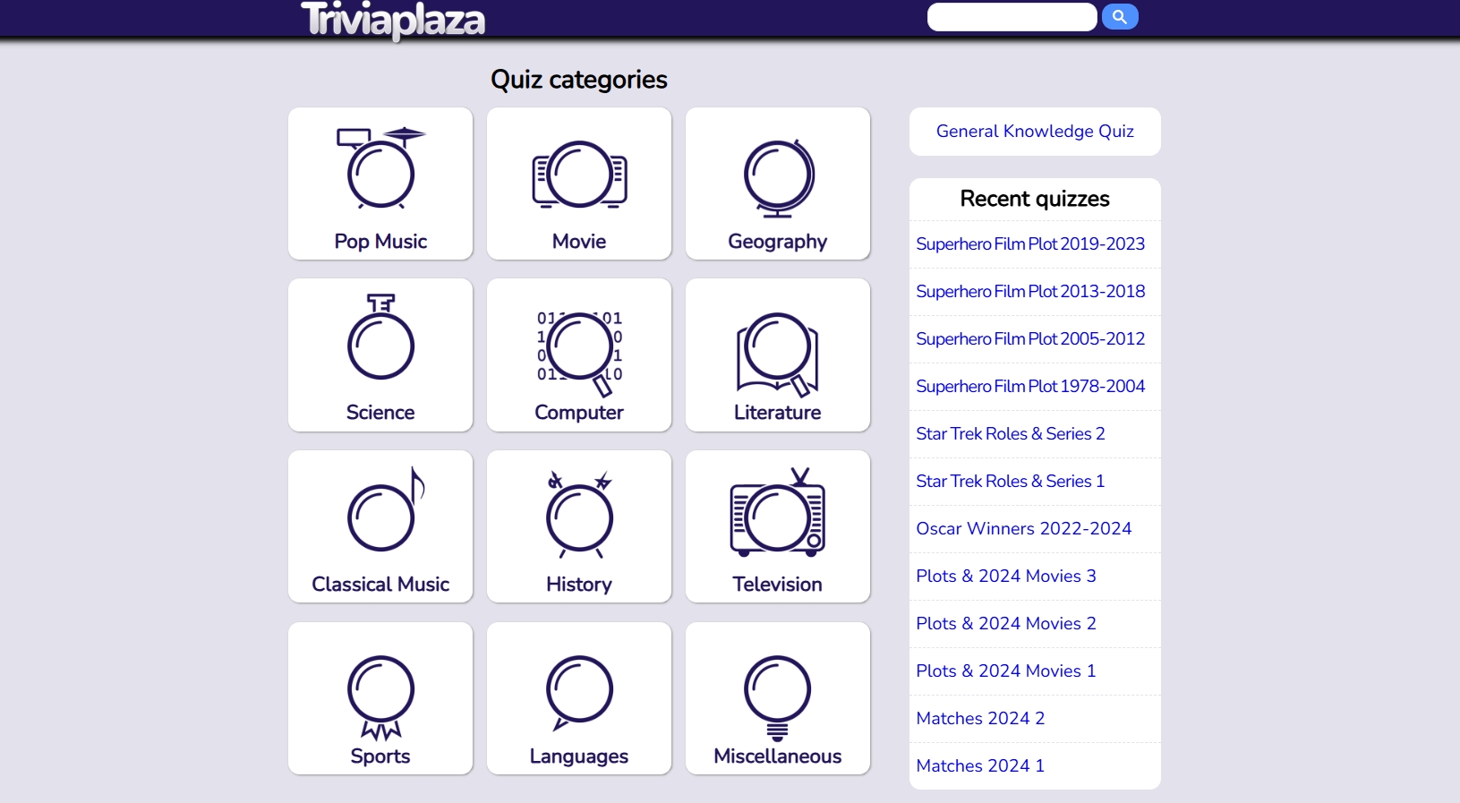 Online Trivia Challenge