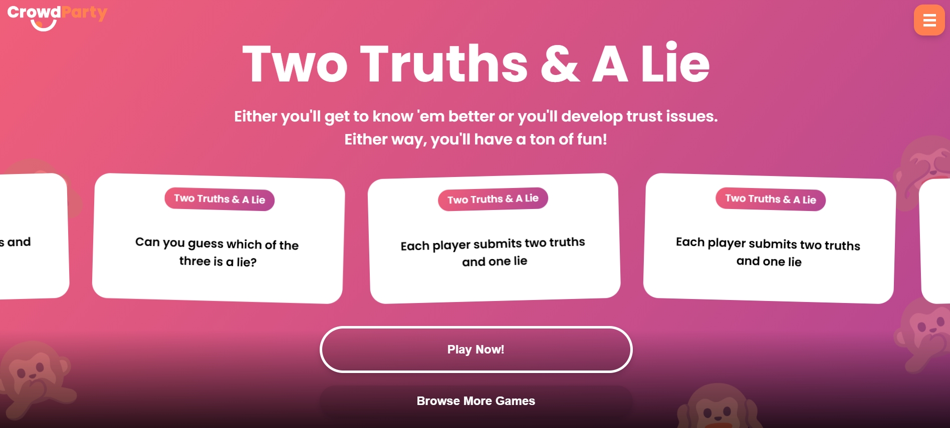 Two Truths and a Lie